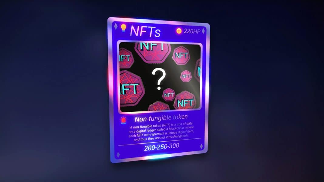 NFT trading cards